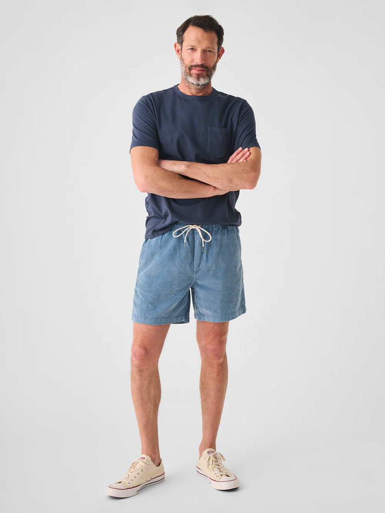 Cord Short - Dune Blue FINAL SALE