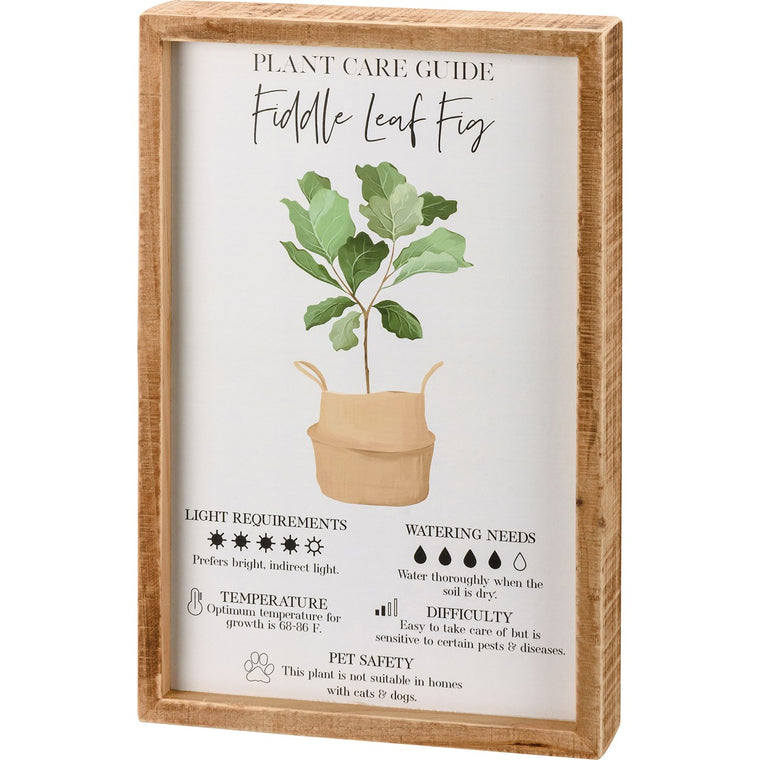 Inset Box Sign - Fiddle Study