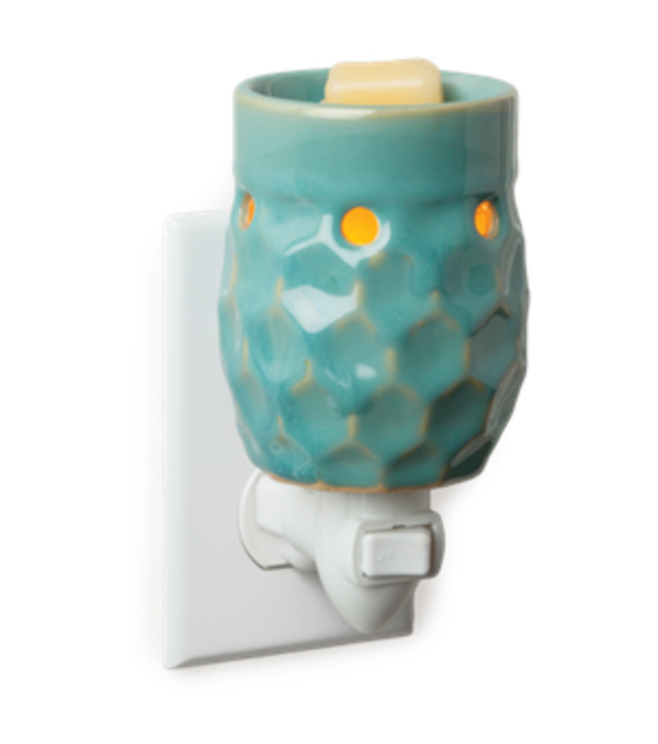 Pluggable Warmer - Honeycomb Turquoise
