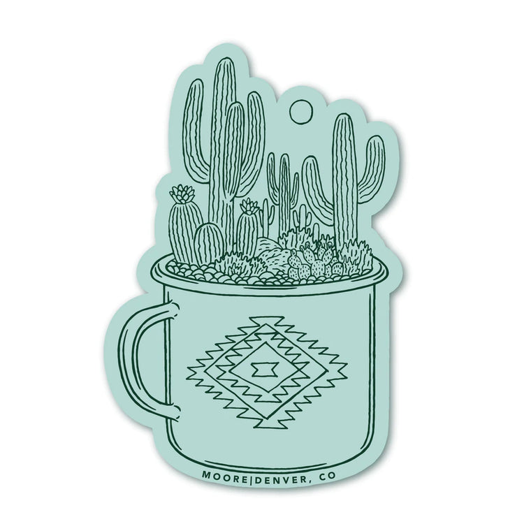 Cactus Cup Sticker