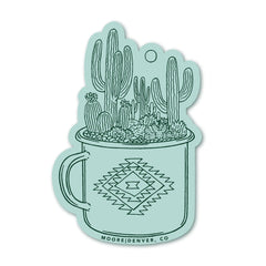 Cactus Cup Sticker