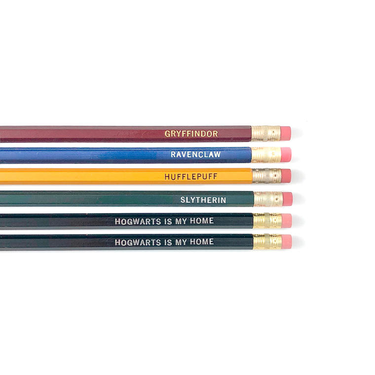 Hogwarts Houses Pencil (Set of 6)