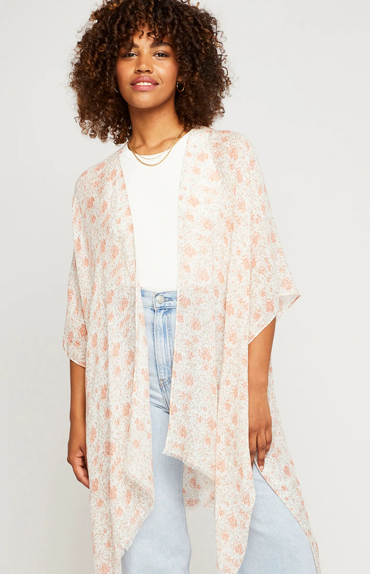 Rosabelle Wrap - Sorbet Delicate Floral