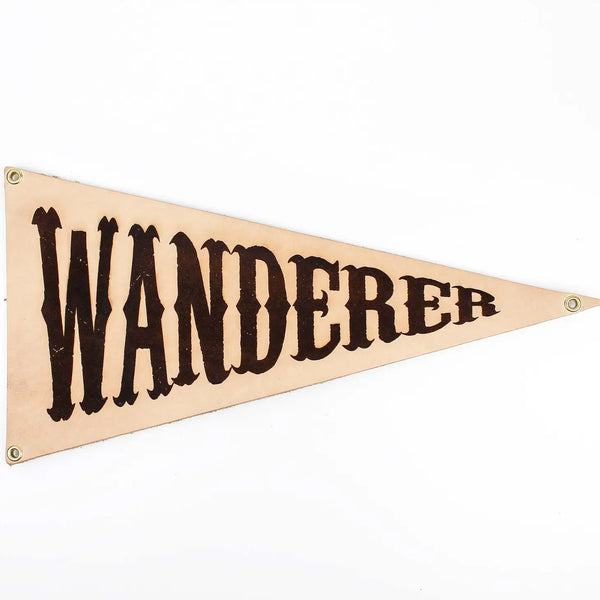 Leather Pennant - Wanderer