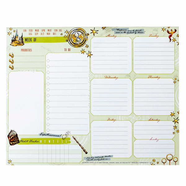 Harry Potter Weekly Planning Pad
